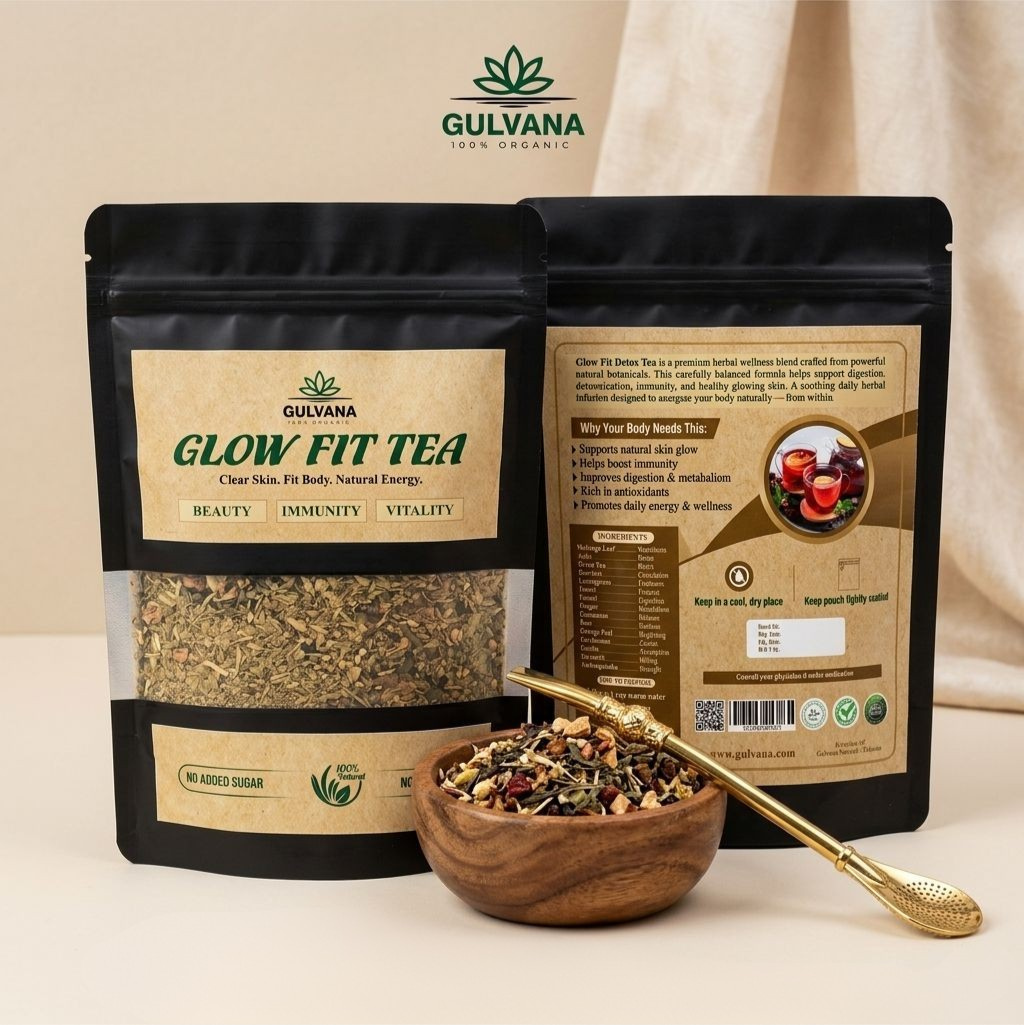 Glow Fit Tea – Organic Herbal Wellness Blend